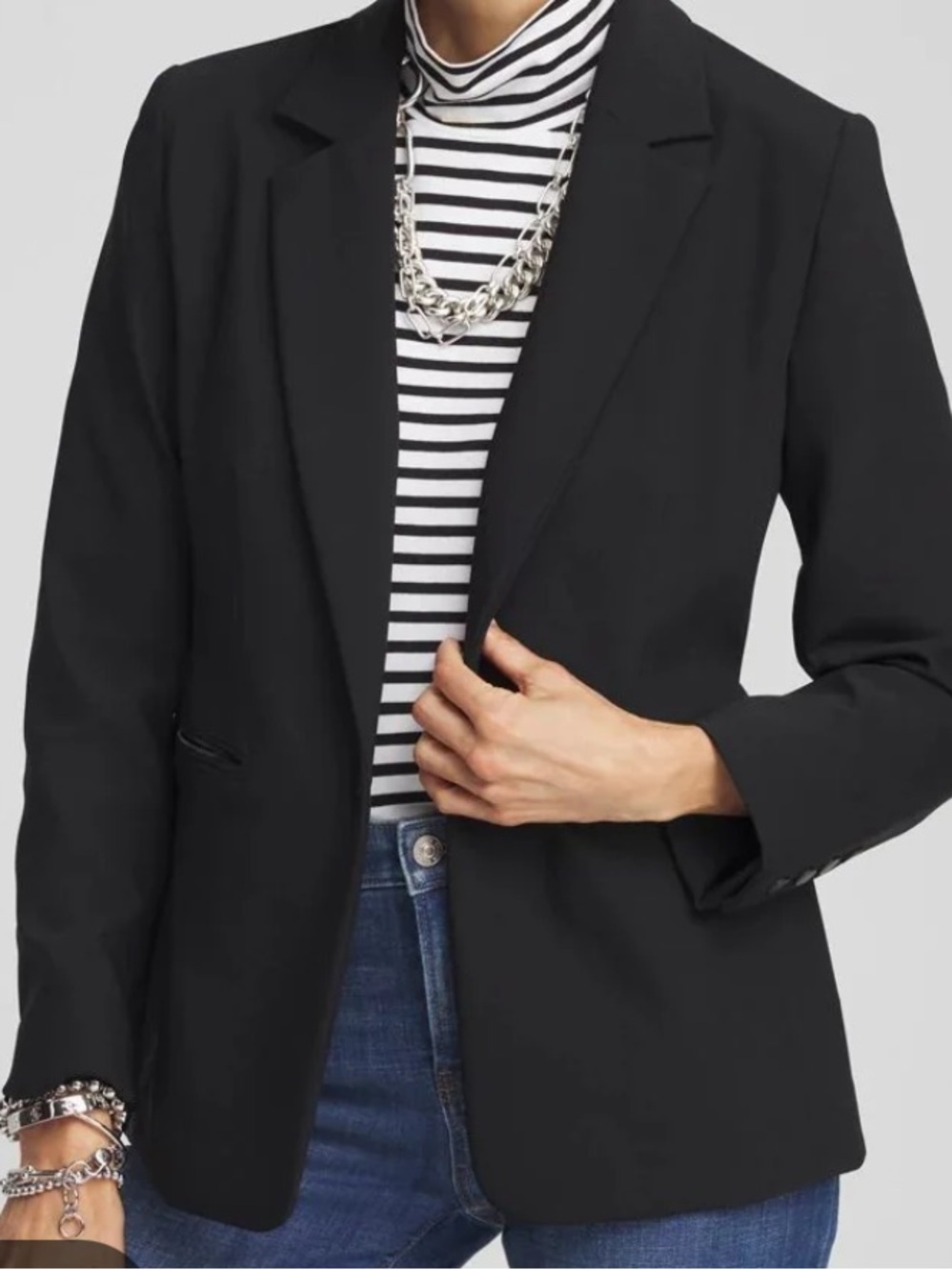 Chico black blazer brand new with tag